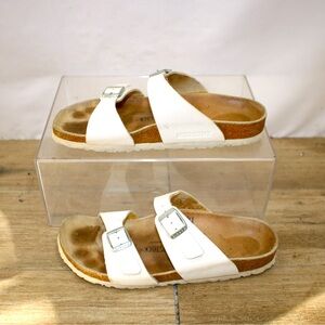 Birkenstock White Sandals